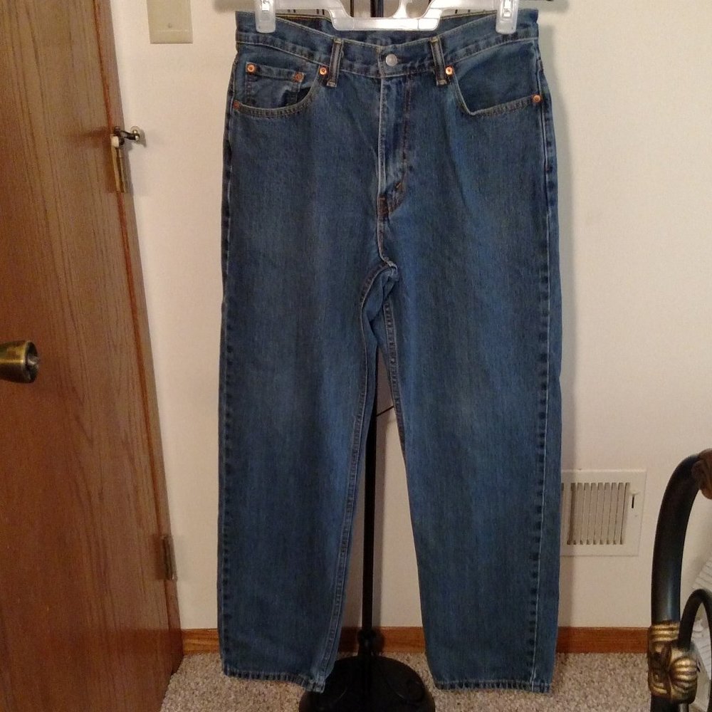 Levi Strauss 550 men's straight leg jeans, very good condition, W32, L31.5
